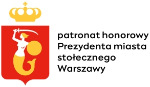 Patronat Prezydenta miasta stołecznego Warszawy logotype