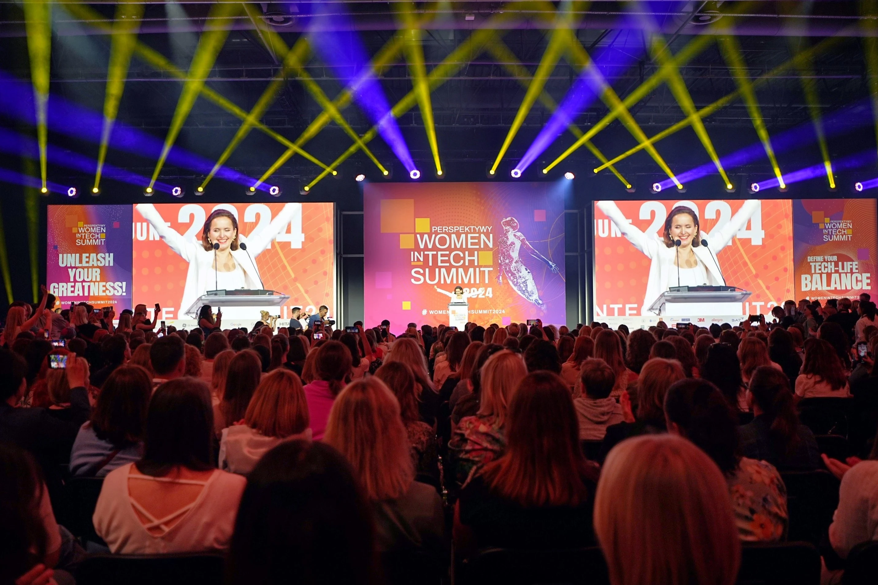 Zdjęcie z konferencji Women in Tech Summit 2024